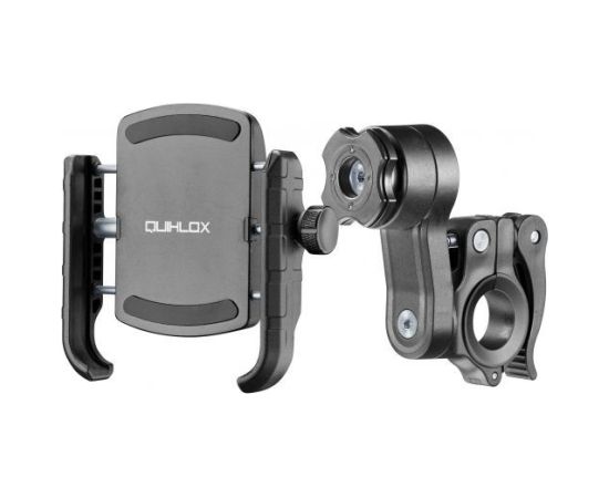 Cellularline   Quiklox CRAB Kit Smartphone holder with handlebar anchorage for Interphone