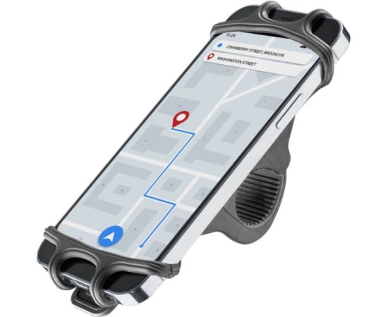 Cellularline   SILICONE HOLDER  for Handlebars Black