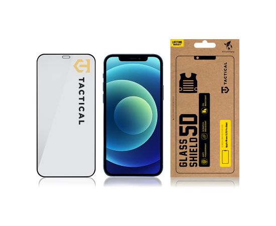 Tactical Glass Shield 5D for Apple iPhone 12 Pro|12 Pro Black