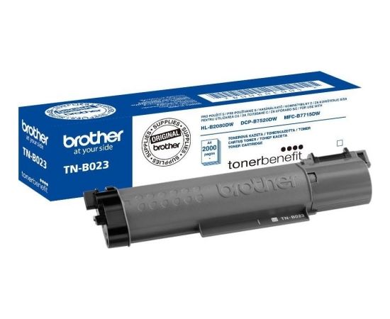 Toner Brother TNB023 | 2000 pgs | DCP-B7520DW / HL-B2080DW / MFC-B7715DW