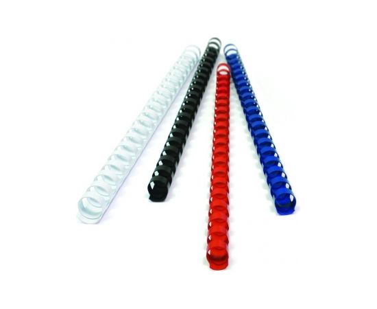 Fellowes Binding comb 10mm, black, 100 pcs Dokumentu iesiešana