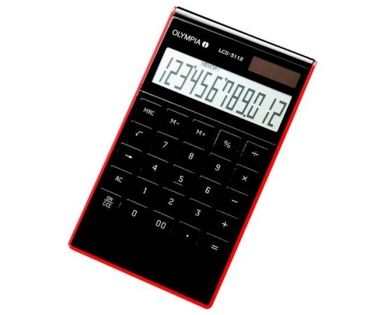 OLYMPIA LCD-3112 black kalkulators
