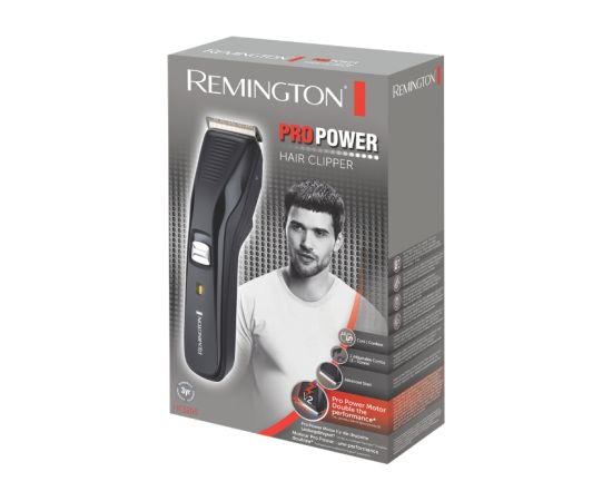 Remington Hair Clipper HC5200 Pro Power Corded/Cordless Number of length steps 2 Black