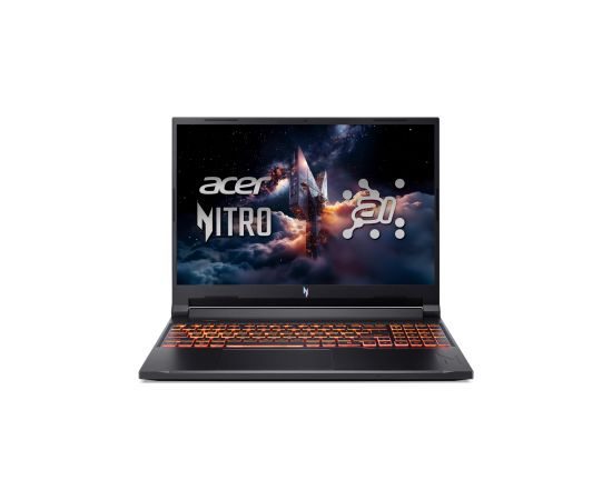 Acer Nitro V 16 AI ANV16-42-R1HB Shale Black 16 " IPS WQXGA 2560 x 1600 pixels AMD Ryzen 7 260 16 GB DDR5 Solid-state drive capacity 1000 GB NVIDIA GeForce RTX 5060 GDDR7 8 GB Windows 11 Home 802.11ax Bluetooth version 5.3 Keyboard language US internation Portatīvie datori