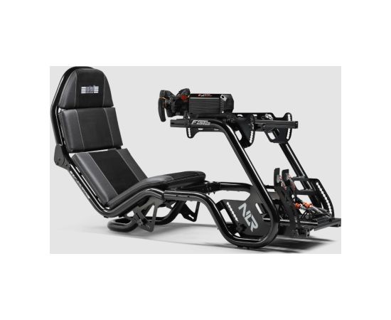 Next Level Racing Steel Racing Simulator Cockpit F-GT Pro Formula and GT Grey Edition Grey Игровые стулья