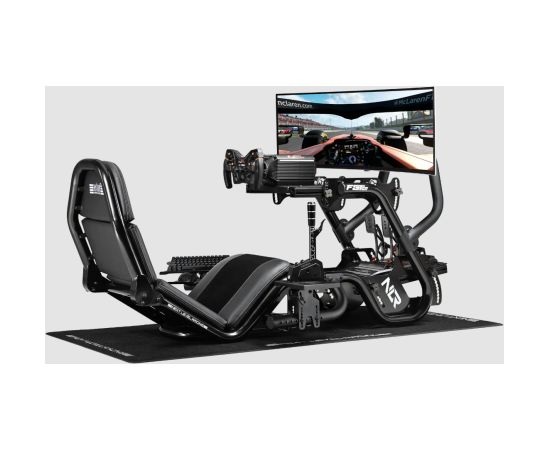 Next Level Racing Steel Racing Simulator Cockpit F-GT Pro Formula and GT Grey Edition Grey Игровые стулья