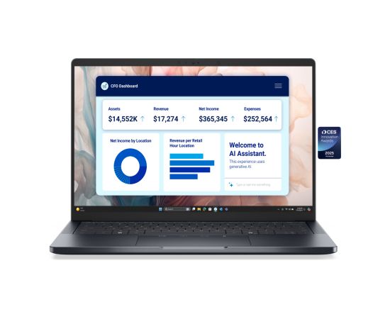 Dell Pro Premium 14 PA14250 14 " FHD+ Anti-glare Intel Core Ultra 7 268V 32 GB LPDDR5x Solid-state drive capacity 1000 GB Intel Arc Graphics Windows 11 Pro Bluetooth version 5.4 Keyboard language English Keyboard backlit Warranty 36 month(s) Battery warra