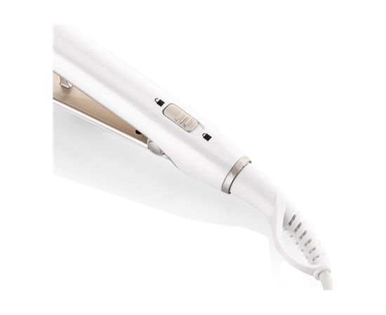 ETA Hair Straightener ETA933690000 Fenite Warranty 24 month(s) Ceramic heating system Display LED Temperature (min) 150 °C Temperature (max) 230 °C 45 W White