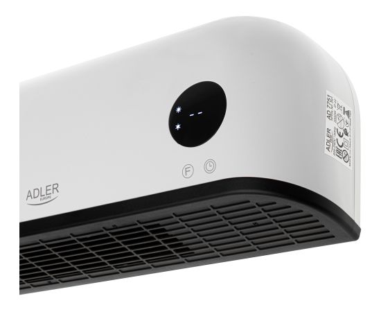 Adler LED Air Curtain Heater AD 7751 Air curtain 2000 W White