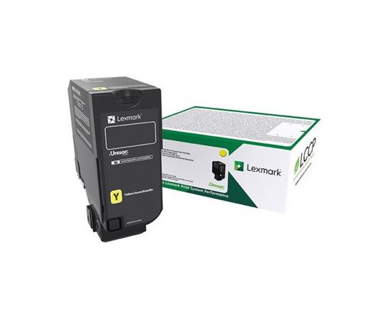 Lexmark Genuine High Capacity Yellow Return Programme 84C2HY0 Toner Cartridge Lexmark Yellow