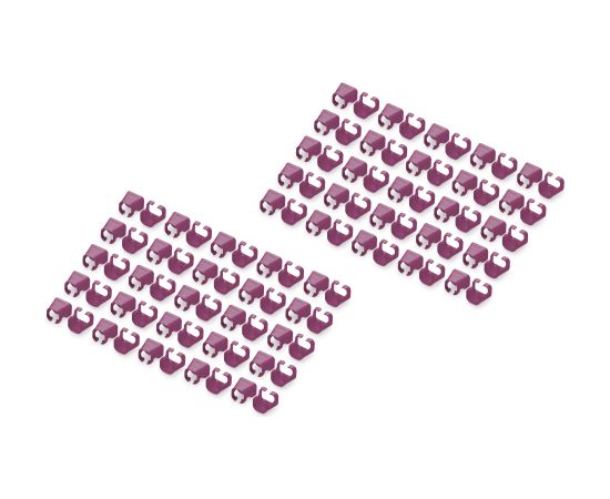 Digitus | Color clips for Patch cable | A-CC-MG | Magenta