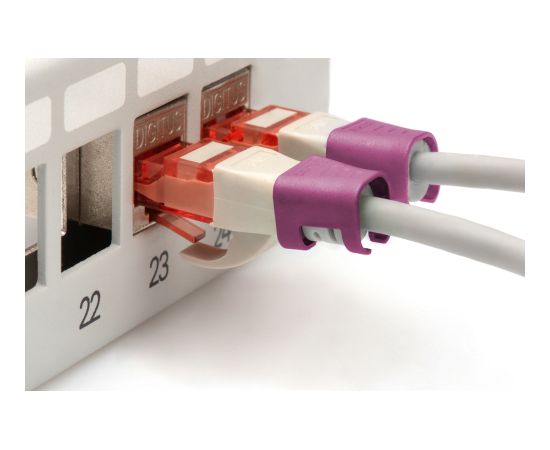 Digitus | Color clips for Patch cable | A-CC-MG | Magenta