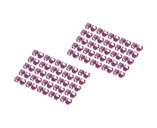 Digitus | Color clips for Patch cable | A-CC-MG | Magenta