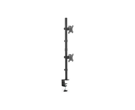 Digitus Desk Mount | DA-90438 | Adjustable Height, Rotate, Tilt, Swivel | 17-32 " | Maximum weight (capacity) 2x8 kg | Black TV un monitoru stiprinājumi, kronšteini