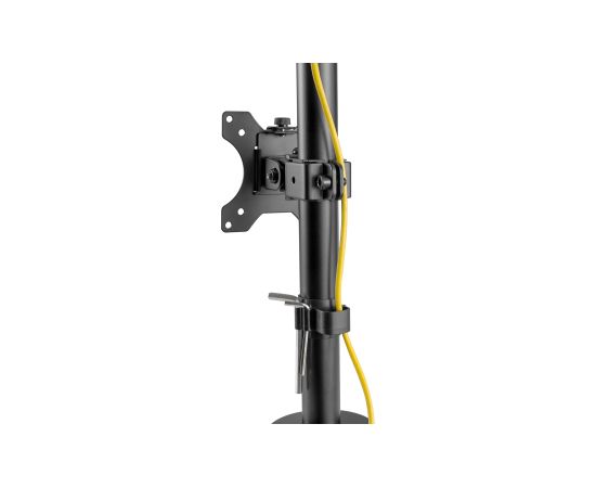 Digitus Desk Mount | DA-90438 | Adjustable Height, Rotate, Tilt, Swivel | 17-32 " | Maximum weight (capacity) 2x8 kg | Black TV un monitoru stiprinājumi, kronšteini