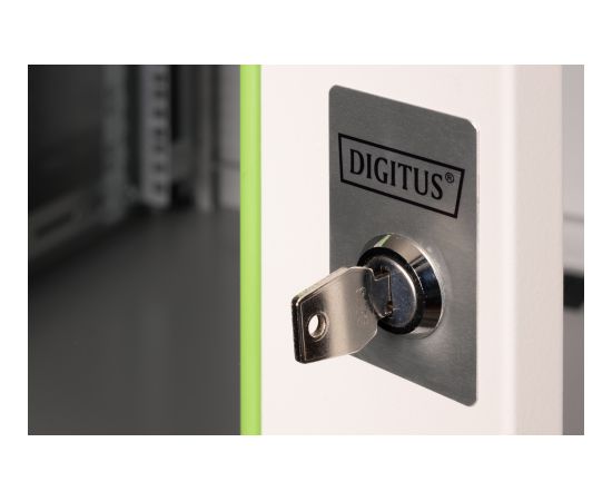 Digitus | Wall Mounting Cabinet Unique Series | DN-19 12U-6/6 | Grey | 60 x 60 cm