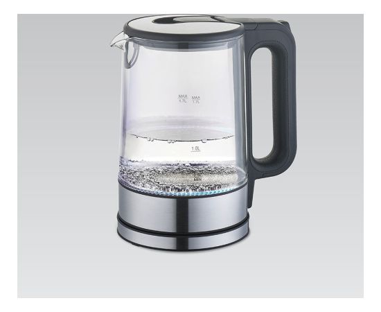 Maestro MR053 electric kettle 1.7 L 2200 W Black, Transparent