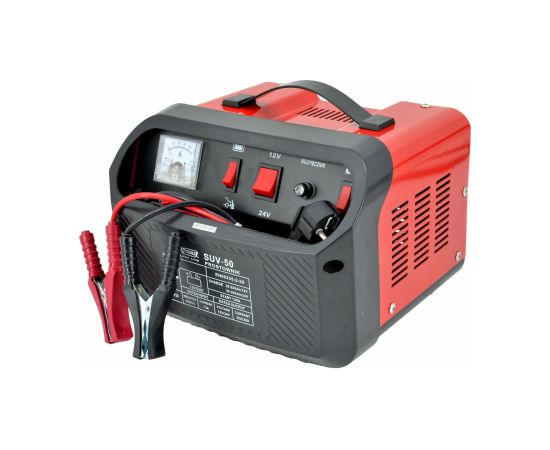 Automašīnas akumulatora lādētājs/Automašīnas palaišanas ierīces AWTools AW16252BL; Jump Starter; 12/24 V;180 A; 30x22x19 cm