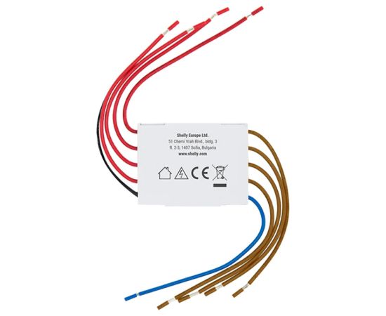 Shelly Decoupler 4-channel decoupler 230V Viedie slēdži