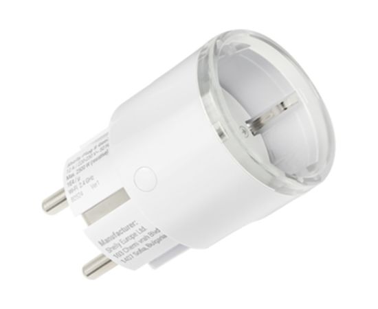 Set of 5 Shelly Plug S MTR Gen3 12A smart outlets (white) Viedās rozetes