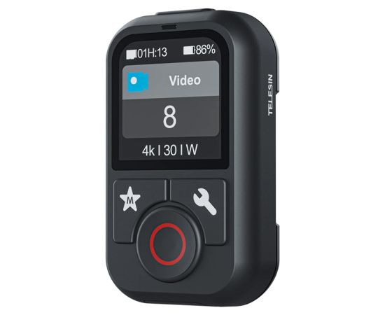 Telesin GoPro Hero 13/12/11/10/9/8/MAX remote control Aksesuāri sporta kamerām