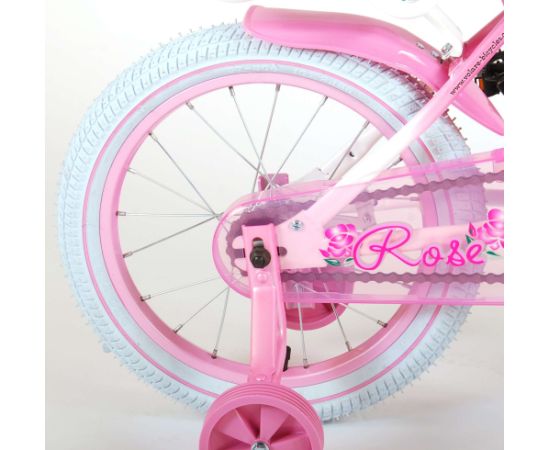 Volare Bērnu velosipēds 16 collas Rose (SALIKTS) (rokas un kājas bremze, uz 95% salikts) (4-6 gadiem) VOL81611SAL Trīsriteņi un skrejmašīna