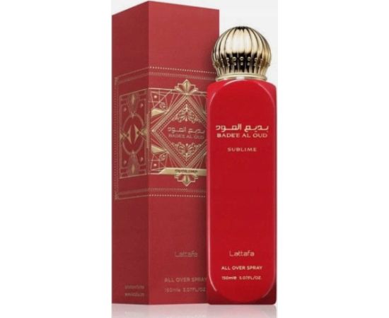 LATTAFA Bade'e Al Oud Sublime ALL OVER SPRAY 150ml Unisex Smaržas