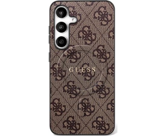 Guess PU 4G Ring Classic Logo MagSafe Case Чехол для Samsung Galaxy S25 FE Чехлы - альтернативные