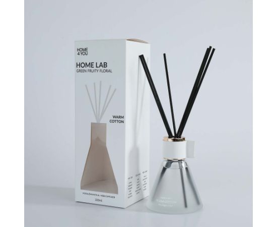 Aromāta kociņi HOME LAB 100ml Silta kokvilna