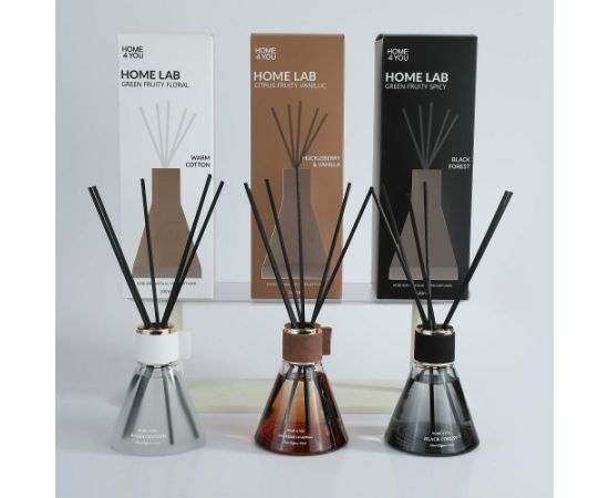 Aromāta kociņi HOME LAB 100ml Silta kokvilna