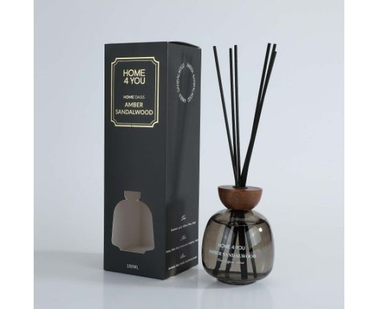 Aromāta kociņi HOME OASIS 180ml Dzintars un sandalkoks