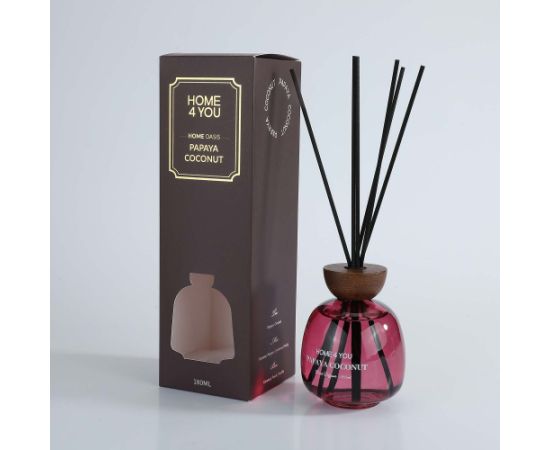 Aromāta kociņi HOME OASIS 180ml Papaijas un kokosriekstu aromāts