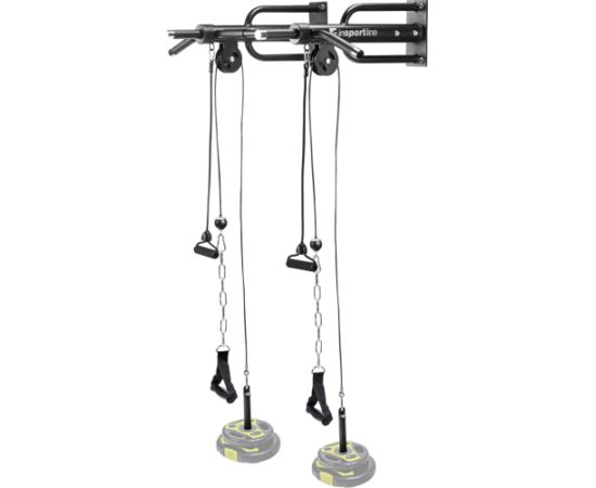 Wall-Mounted Pull-Up Bar w/ Pulleys inSPORTline RK180 (without adapter) Atspiešanās rokturi