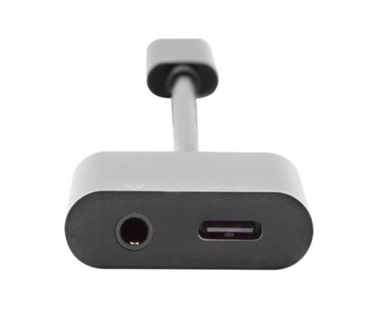 Digitus | USB Type-C adapter/Converter, Type-C to USB Type-C with 3.5mm stereo | AK-300400-002-S