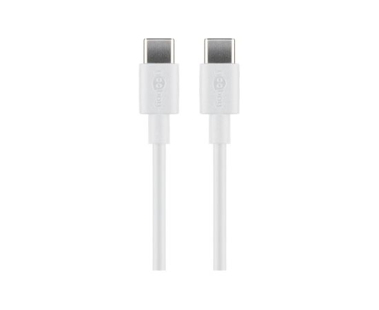 Goobay USB-C,Charging and Sync Cable, 2 m, white Goobay