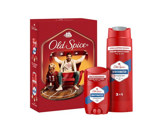 Old Spice WhiteWater Gift Set - Dárková sada Smaržas - NESAKĀRTOTS