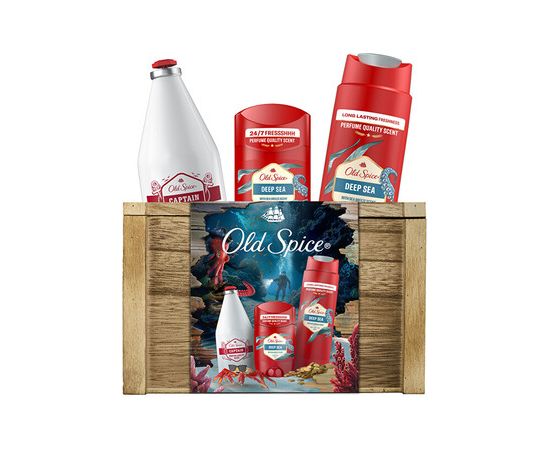 Old Spice Deep Sea Gift Set - Dárková sada péče o tělo Smaržas - NESAKĀRTOTS