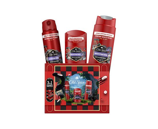 Old Spice Nightpanther Gift Set - Dárková sada péče o tělo Smaržas - NESAKĀRTOTS
