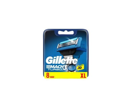 Gillette Mach 3 Turbo - Spare head 12.0ks Smaržas - NESAKĀRTOTS