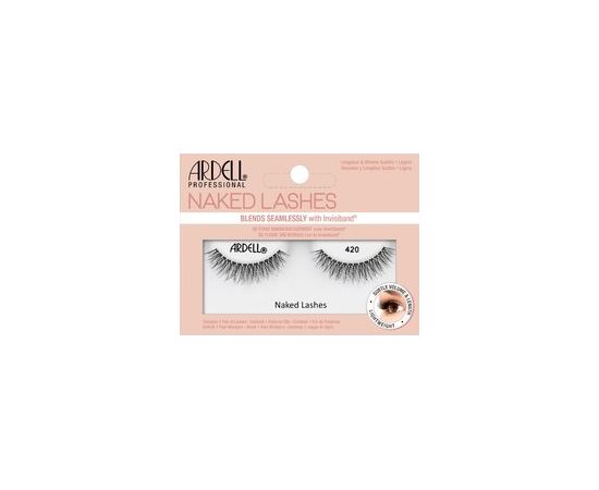 Ardell Naked Lashes 420 - False eyelashes for a natural look Black 1.0ks