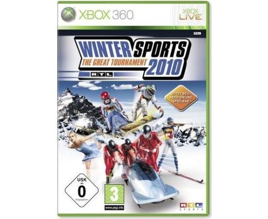 Winter Sports 2010: The Great Tournament Xbox 360 video spēle Игры для Xbox