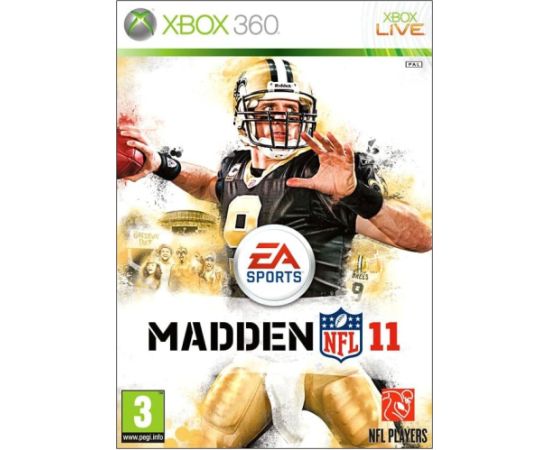 Madden NFL 11 Xbox 360 video spēle Игры для Xbox