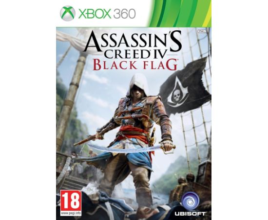 Assassin's Creed IV (4) Black Flag Xbox 360 video spēle Игры для Xbox