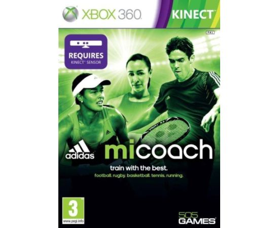 Adidas MiCoach (Kinect) Xbox 360 video spēle Игры для Xbox