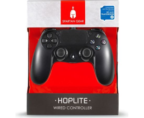 Spartan Gear PS4 Hoplite Wired Controller (PC, Playstation 4) Black Игровые контроллеры