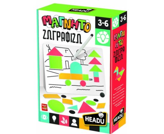 Headu Μαγνητο-Ζωγραφίζω (50.52309) Interaktīvās rotaļlietas