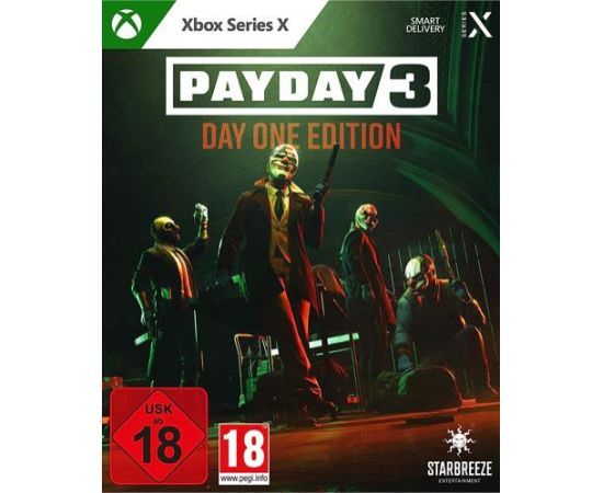XSX Payday 3 Day One Edition Xbox Series X video spēle Игры для Xbox