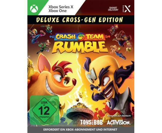 XSX Crash Team Rumble Deluxe Edition Xbox Series X video spēle Игры для Xbox
