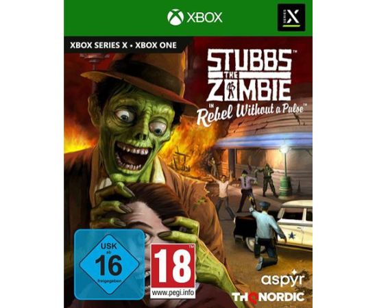 XSX Stubbs the Zombie in Rebel Without a Pulse Xbox Series X video spēle Игры для Xbox
