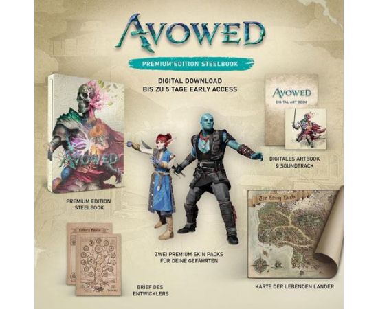 XSX Avowed Steelbook Premium Edition Xbox Series X video spēle Игры для Xbox